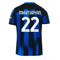 Billiga Inter Milan Henrikh Mkhitaryan #22 Hemma fotbollskläder 2023-24 Kortärmad